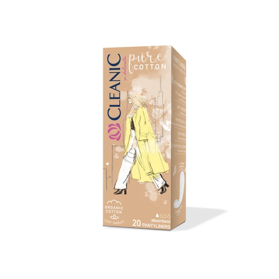 Cleanic Pure Cotton tisztasági betét 20db