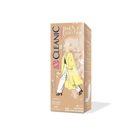 Cleanic Pure Cotton tisztasági betét 20db