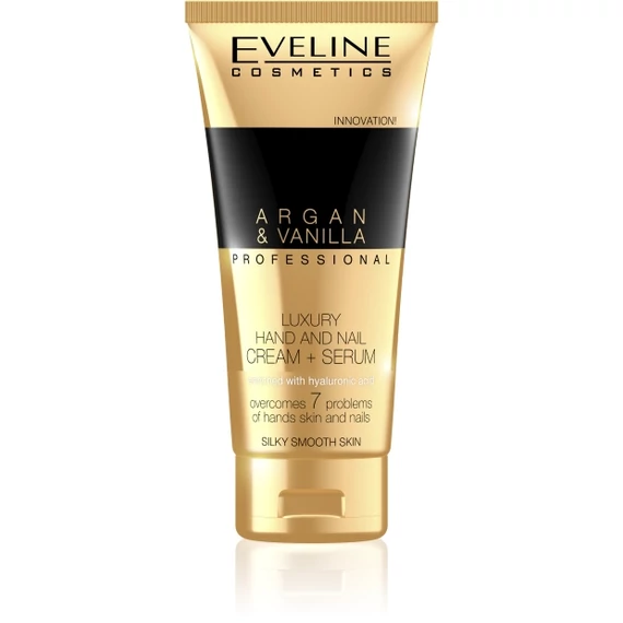 EVELINE ARGAN&VANILLA Kéz- és körömápoló krém-szérum 100 ml