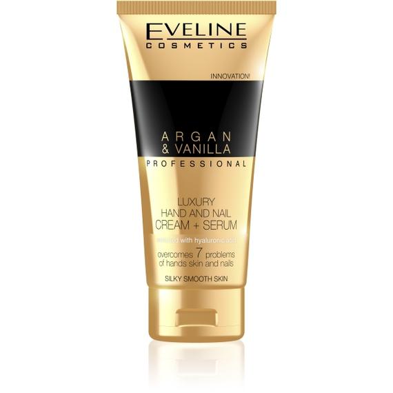 EVELINE ARGAN&VANILLA Kéz- és körömápoló krém-szérum 100 ml
