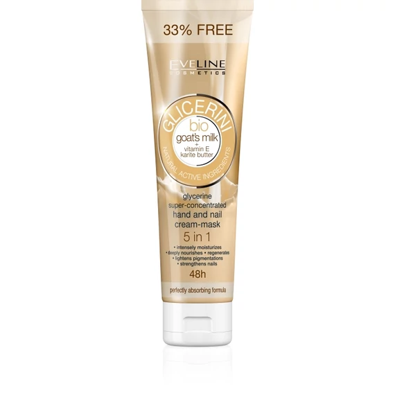 EVELINE bio Kecsketej Glicerines kéz-és körömápoló krém 100 ml