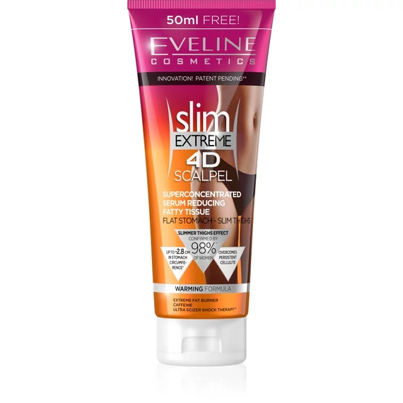 EVELINE Slim Extreme 4D Scapel Szupekoncentrált zsírszövet bontó szérum 250 ml