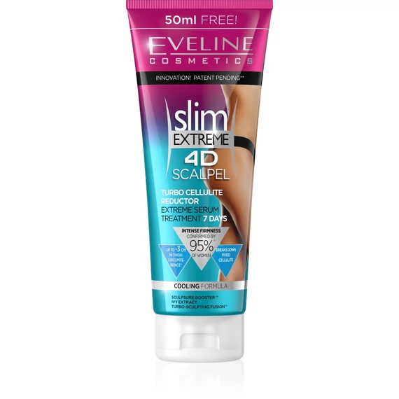 EVELINE Slim Extreme 4D Scapel Turbo Anticellulit narancsbőr elleni szérum 250 ml