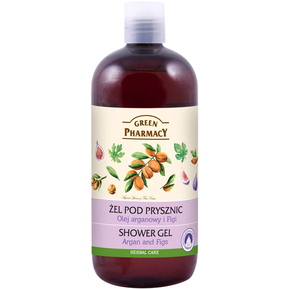 GREEN PHARMACY Gyógynövényes tusfürdő argán és füge kivonattal 500 ml