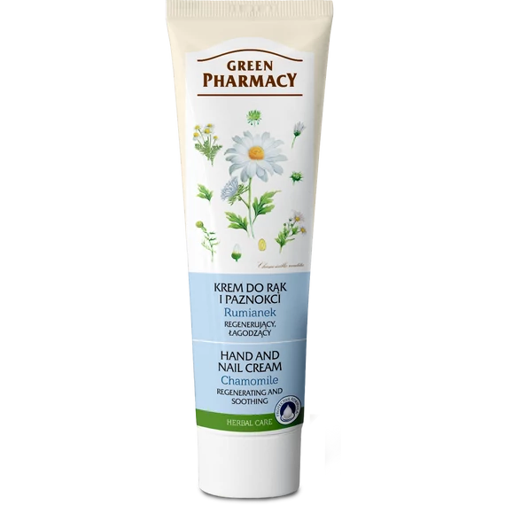 GREEN PHARMACY Kéz- és körömápoló regeneráló kamilla kivonattal 100 ml