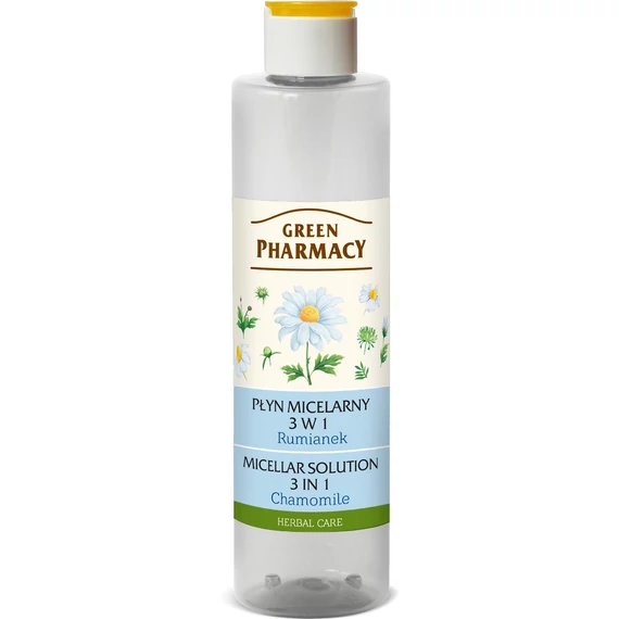 GREEN PHARMACY micellás víz 3in1 kamilla kivonattal 250 ml