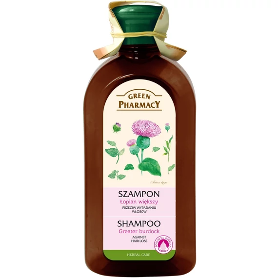 GREEN PHARMACY Sampon hajhullás ellen bojtorján kivonattal 350 ml