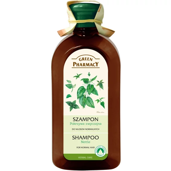 GREEN PHARMACY Sampon normál hajra csalán kivonattal 350 ml