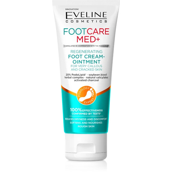 EVELINE FOOT CARE MED+ lábkrém nagyon száraz, repedezett bőrre 100 ml