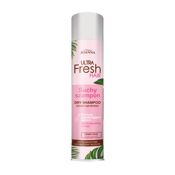 Joanna Ultra fresh - Száraz sampon - Barna 200ml