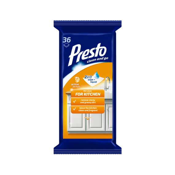 Presto konyhai törlőkendő 36 db